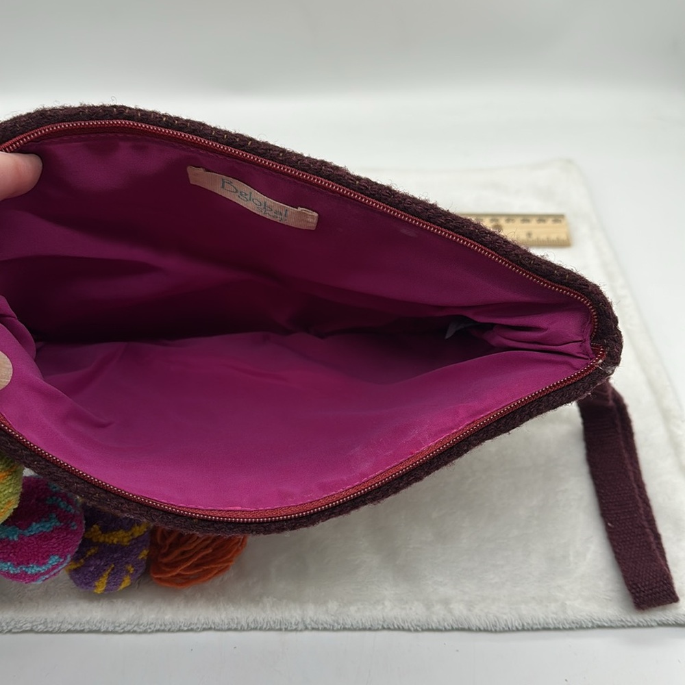 Peruvian Hand Bag Embroidered by Hand Multi-Colored The Andean Community - Picture 8 of 8